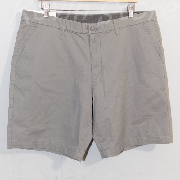 English Laundry Men's Midweight Flat Front Textured Short With Flex‎ Waistband - Picture 2 of 7